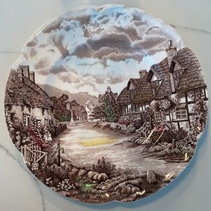 Johnson brons plate !